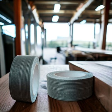 Taśma oznaczeniowa naprawcza duct tape 48mm 45m uniwersalana SZARA