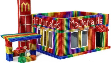 Блоки NEOCUBE МАГНИТНЫЕ ШАРИКИ 5ММ РАДУГА 216