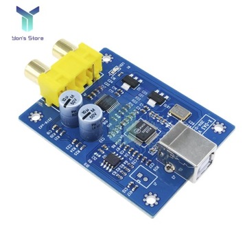 Bez stylu obudowy SA PCA 32Bit 384KHZ DAC USB Hi-Fi 5V-Moduł dekodera