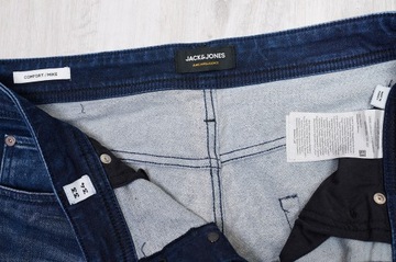 JACK&JONES COMFORT MIKE JEANS spodnie męskie PREMIUM 33/34 pas 86