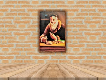 ЖИД, СЧИТАЮЩИЙ ДЕНЬГИ, красить дерево – на удачу1