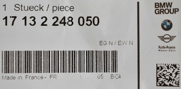 BMW OE 17132248050 zbiornik wyrównawczy płynu chłodzącego