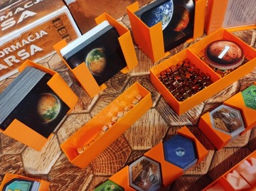 Терраформирование Марса Красочная вставка + аксессуары