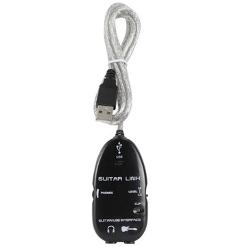 Гитарный USB-адаптер аудиоинтерфейса для гитарного ноутбука