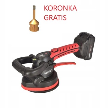 PRZYSSAWKA WIBRUJĄCA AKUM. WERTEC 2x16.8V 1500mAh