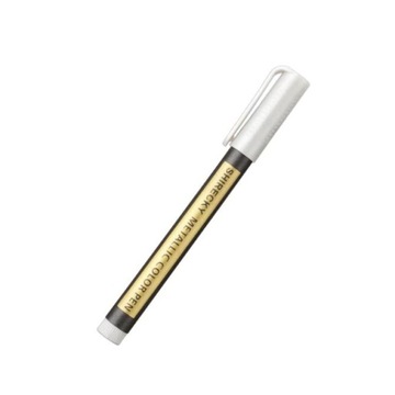 Marker srebrny metaliczny do czarnych kart albumu