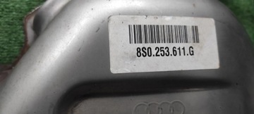 Концевой глушитель, диффузор AUDI TT 8S0 S Line TFSI