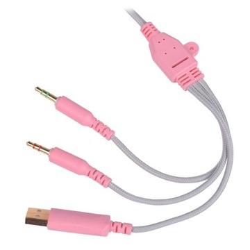 ONIKUMA K9 ИГРОВЫЕ НАУШНИКИ МИКРОФОН КОШАЧЬИ УШИ CAT RGB USB