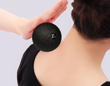 ROLLER PIŁKA GŁADKA DO MASAŻU MIĘŚNI W KARTONIKU EPP TWARDA 8 CM FIT.ME