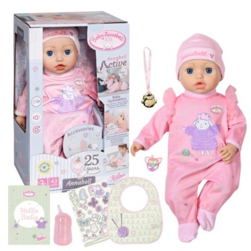 Baby Annabell Active Panenka Interaktivní 43 CM 706626