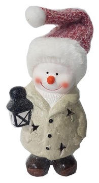BAŁWAN PODŚWIETLANY LED CERAMIKA 19 cm