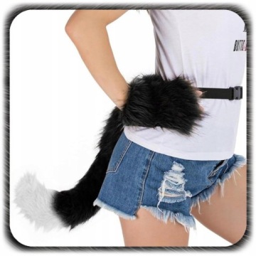 ОБСУЖДЕНИЕ КОСТЮМ КОТЕНКА ЧЕРНЫЙ НАРЯД ИСКУССТВЕННЫЙ МЕХ МАСКА ХВОСТ ДЛЯ КАРНАВАЛА