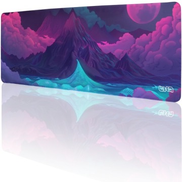 Podložka Pod Klávesnici Abstraktní kopce 80x30 Tilt Pro hráče XL