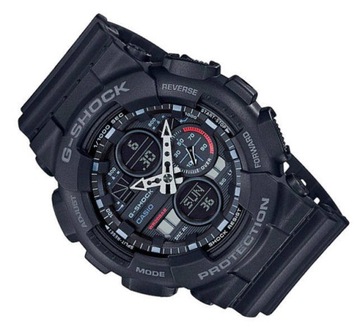 WYTRZYMAŁY ZEGAREK CASIO G-SHOCK GA-140-1A1ER 200M