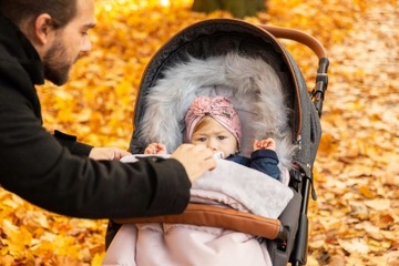 SENSILLO Śpiworek Do Wózka Indiana Navy Len100x50