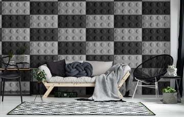 ККП Фетровая панель Folte BLOCK 60x30 BLUE мягкая