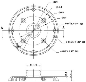 КРОНШТЕЙН КАМЕРЫ PFA101 DAHUA