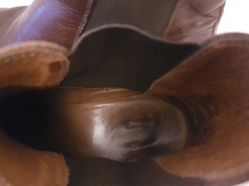 КОЖАНЫЕ ботинки челси RUSSELL & BROMLEY, размер 42