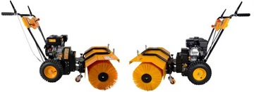 БЕНЗИНОВАЯ подметальная машина с ПРИВОДОМ для куба RATO 212см3 7л.с. 80см ШЕСТЕРНИ 5+2 ГММ