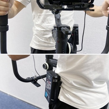 SmallRig 2990 — держатель батареи V-Mount с зажимом