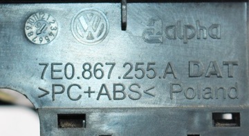 PANEL PŘEPÍNAČ SKEL 7H5959539AN VW TRANSPORTER T6 CARAVELLA