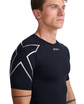 Koszulka treningowa męska 2XU Core Compression SS MA6399a r.XL