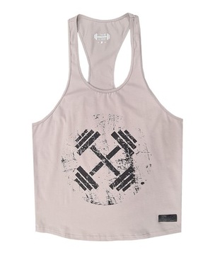Tank Top męski HANTLE 03 Legalna Sztanga 2XL beż