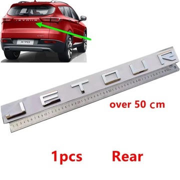 Задний логотип багажника автомобиля, наклейка с логотипом, паспортная табличка, передняя наклейка для JETOUR X