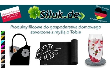 Сумка-шоппер из экологического фетра - Цветок