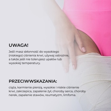Bandaże antycellulitowe z efektem rozgrzewającym Hillary Anti-Cellulite