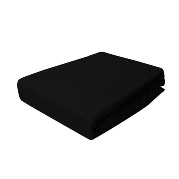 Простыня ДЖЕРСИ на резинке 60x120 Черный