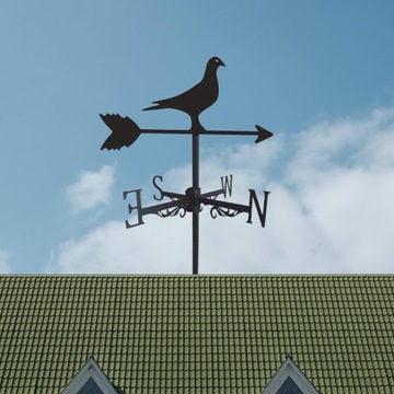 Флюгер на крыше, чугун