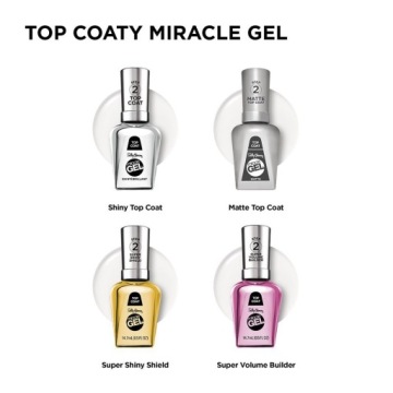 Sally Hansen Miracle Gel Top Coat Super Shiny Shield 115