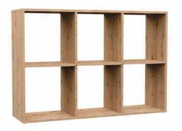 Стелаж Malax 2x3 дуб артизан