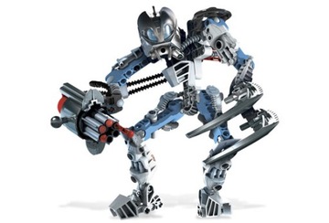 Klocki LEGO Bionicle 8915 Toa Mahri Matoro używane Robot Zestaw Kompletny