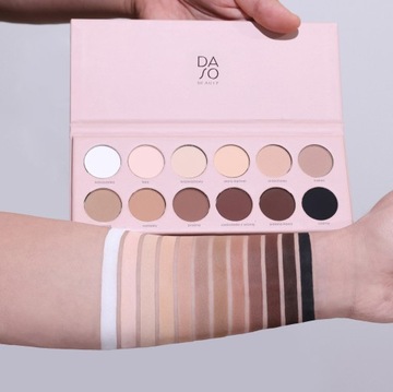 DASO BEAUTY ПАЛИТРА ТЕНЕЙ «ГАРМОНИЧНАЯ МАТОВАЯ»