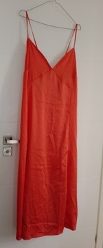Sukienka wizytowa H&M XL pomarańczowa