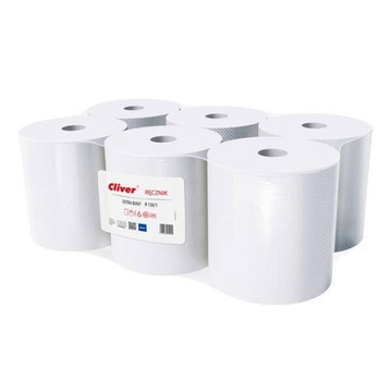 Ręcznik papierowy R130 CLIVER 5944 extra biały 6szt