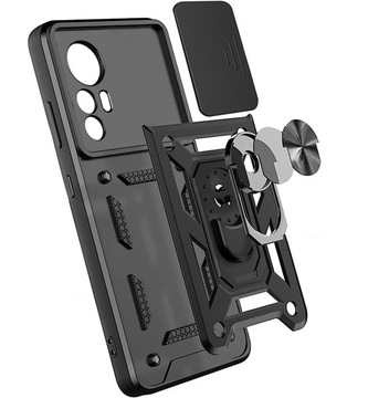 Чехол для Xiaomi Redmi Note 12S ARMOR RING + GLASS