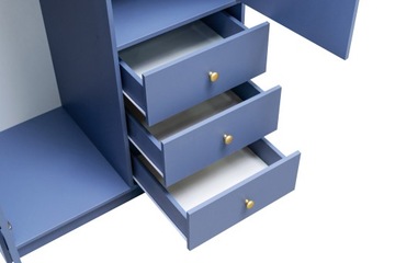 2D шкаф + комод SIENA, комплект молодежной мебели для гостиной и спальни