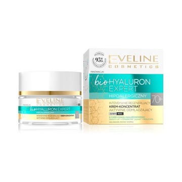 Eveline Cosmetics Bio Hyaluron krem do twarzy 70+
