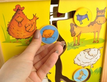 ДЕРЕВЯННЫЕ ХОДКИ PUSH ОБРАЗОВАТЕЛЬНЫЙ КУБ 6в1 часы-мула деревянные кубики