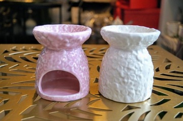 КАМИН БЕЛЫЙ КЕРАМИЧЕСКИЙ 8x9,5см