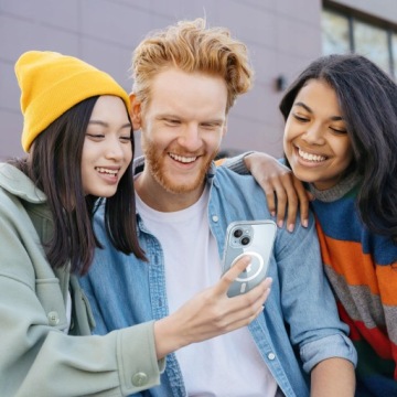 ПРОЧНЫЙ, ПРОЗРАЧНЫЙ МАГНИТНЫЙ ЧЕХОЛ ДЛЯ IPHONE 14 PLUS