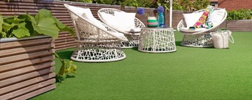 Искусственная трава 4 метра GREEN WIMBLEDON PITCH TERRACE