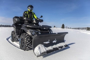 ПЛУГ ДЛЯ QUAD STRONG ATV/UTV SHARK, ЖЕЛТЫЙ, ШИРИНА 132 СМ, CFMOTO