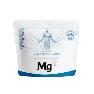 4x Mg12 Naturalne Płatki magnezowe ODNOWA do kąpieli regeneracyjnej 16 kg