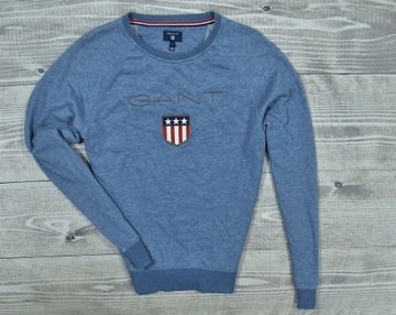 GANT Logowana Bluza Męska Bez Kaptura Shield Crew Neck / L