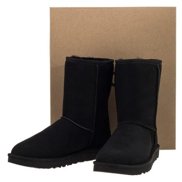 Buty Zimowe UGG Australia W Classic Short II Black