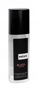 MEXX BLACK WOMAN DEZODORANT NATURALNY SPRAY 75 ML